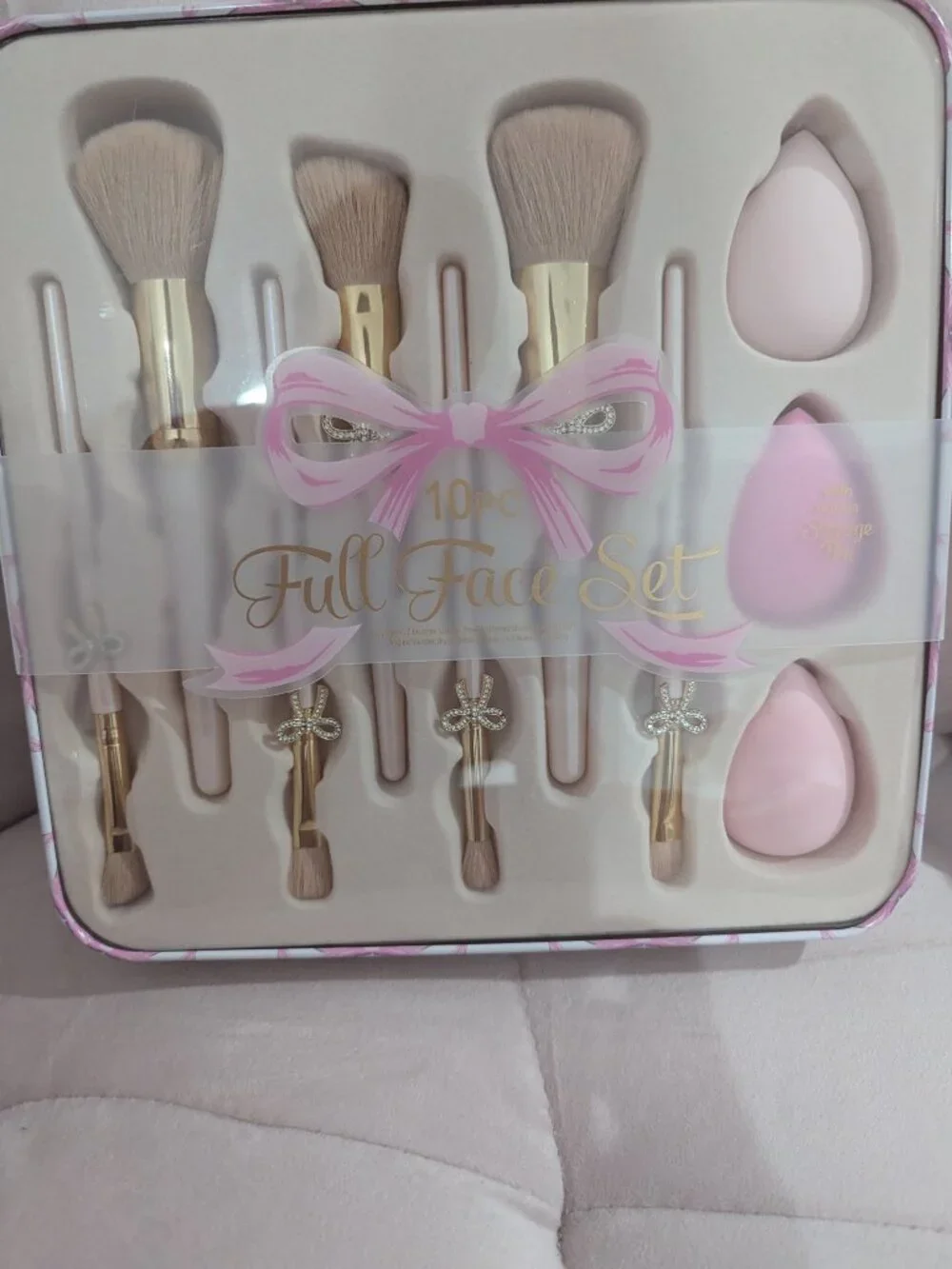 Glitz & Glam 10 Piece Makeup Brush Set
